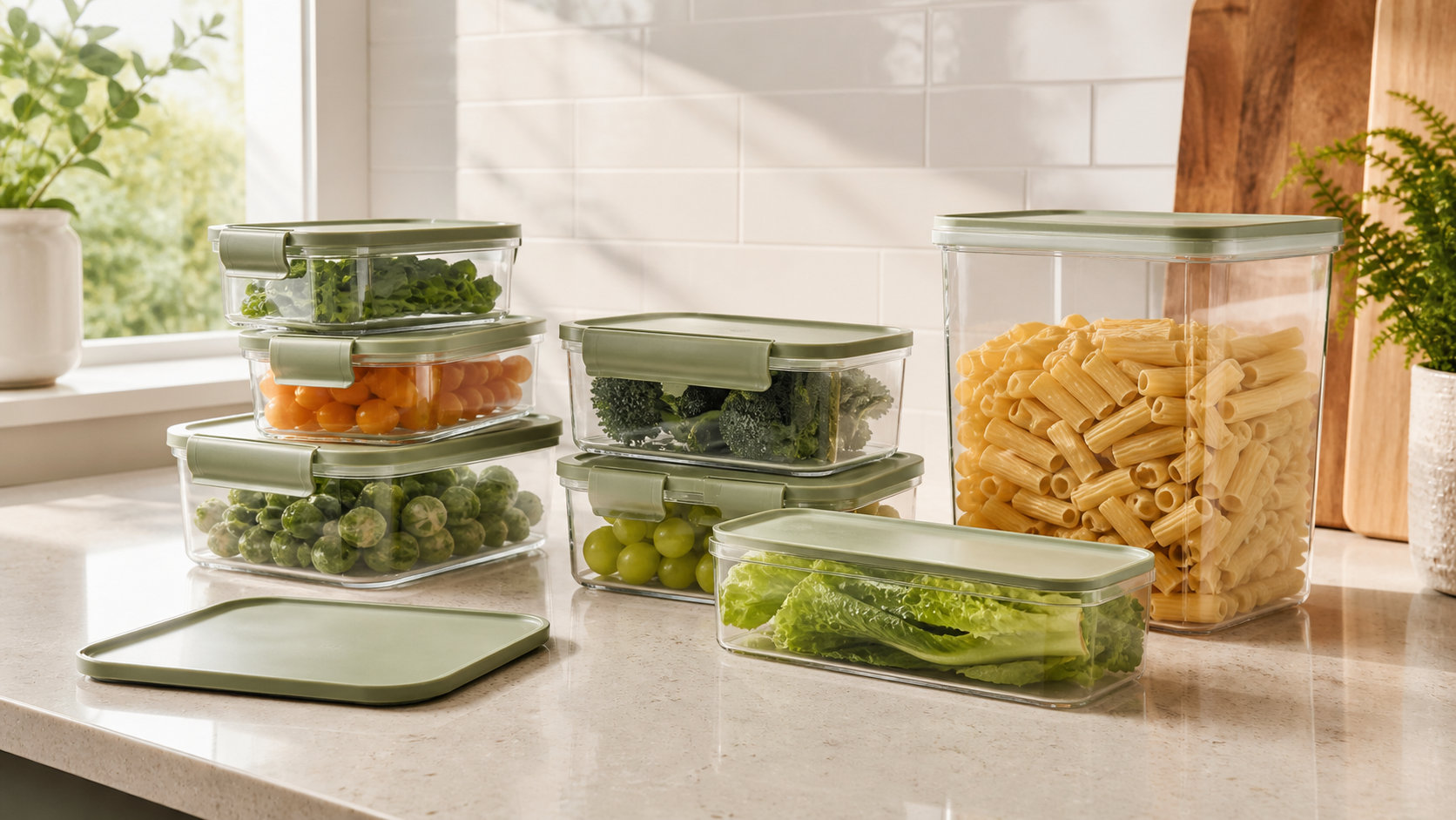 DayMild Kitchen & Storage products styled in a real home setting