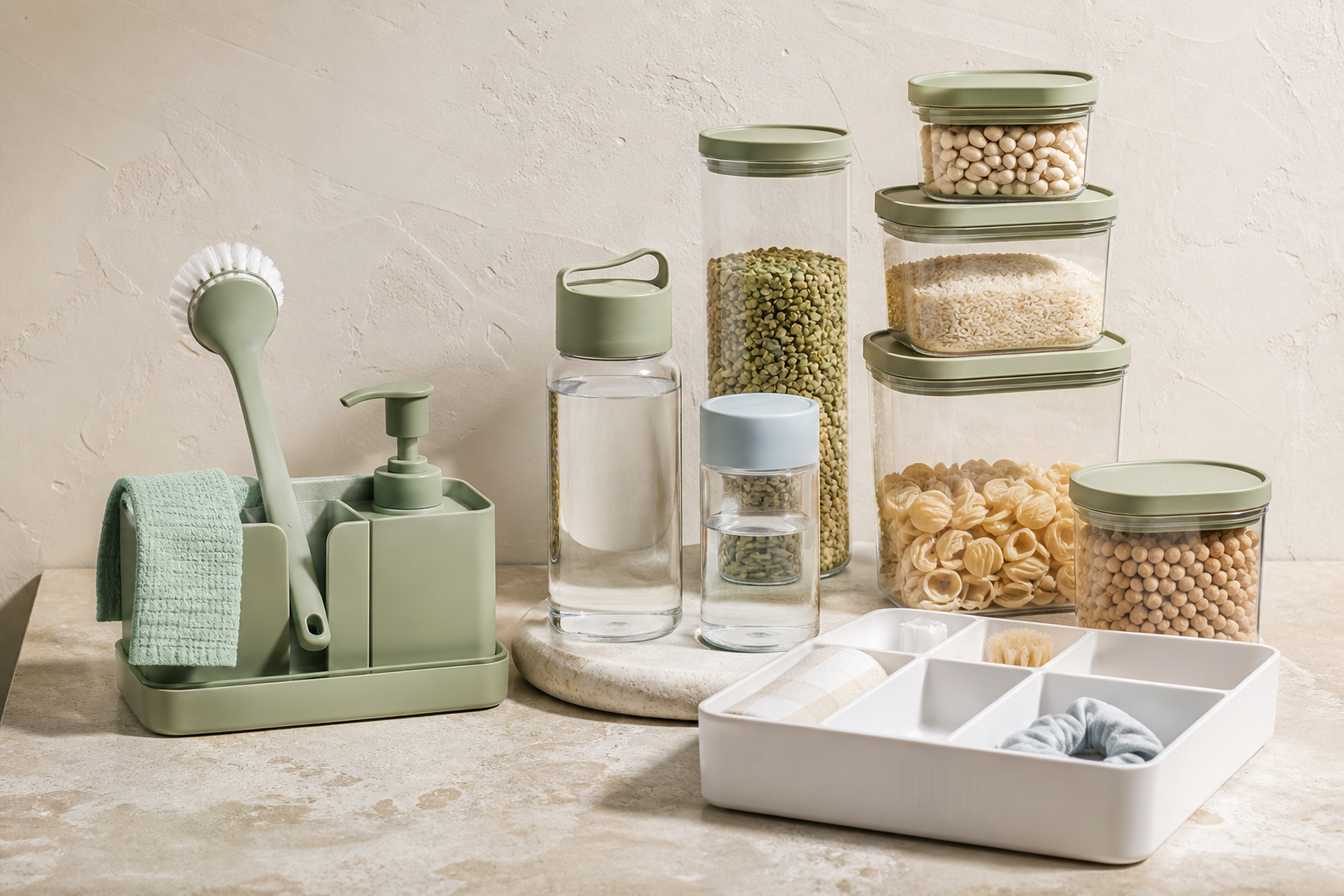 DayMild everyday homeware collection in a bright studio