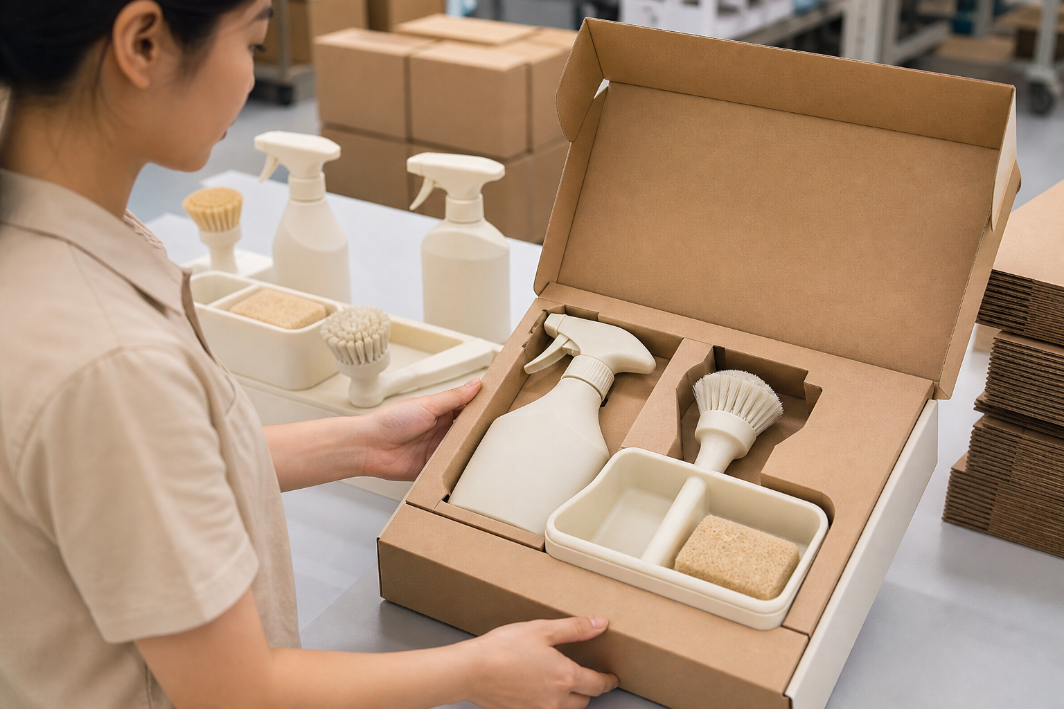 dish sponges prepared for a retail buyer review