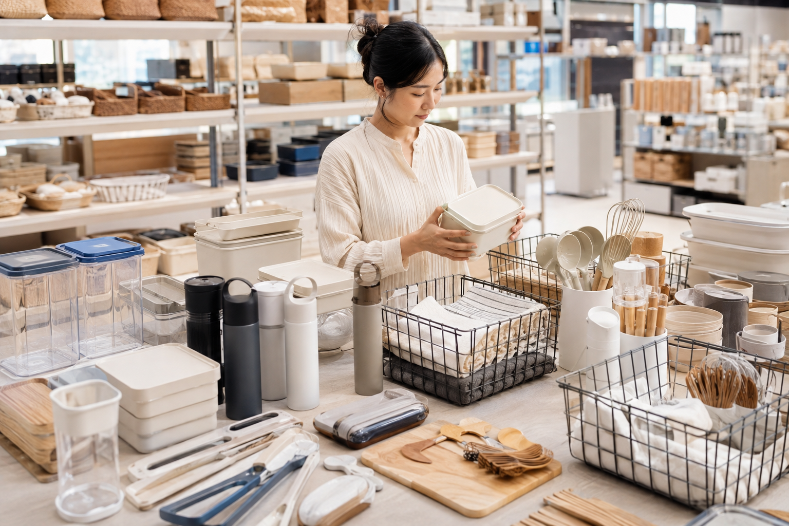 Coordinated everyday homeware retail range