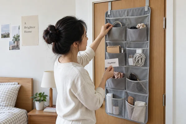 Illustrative DayMild over-door organizers household application sample