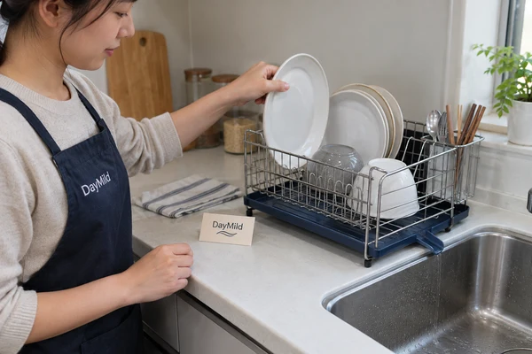 DayMild dish drying racks application illustration