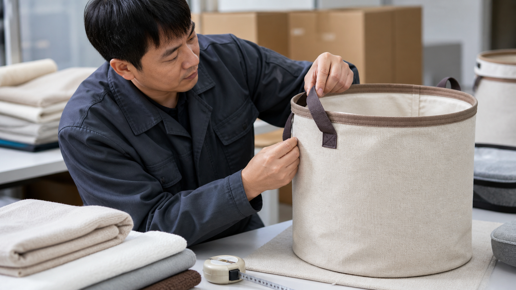 DayMild factory quality check and packing review for Everyday Laundry Hamper